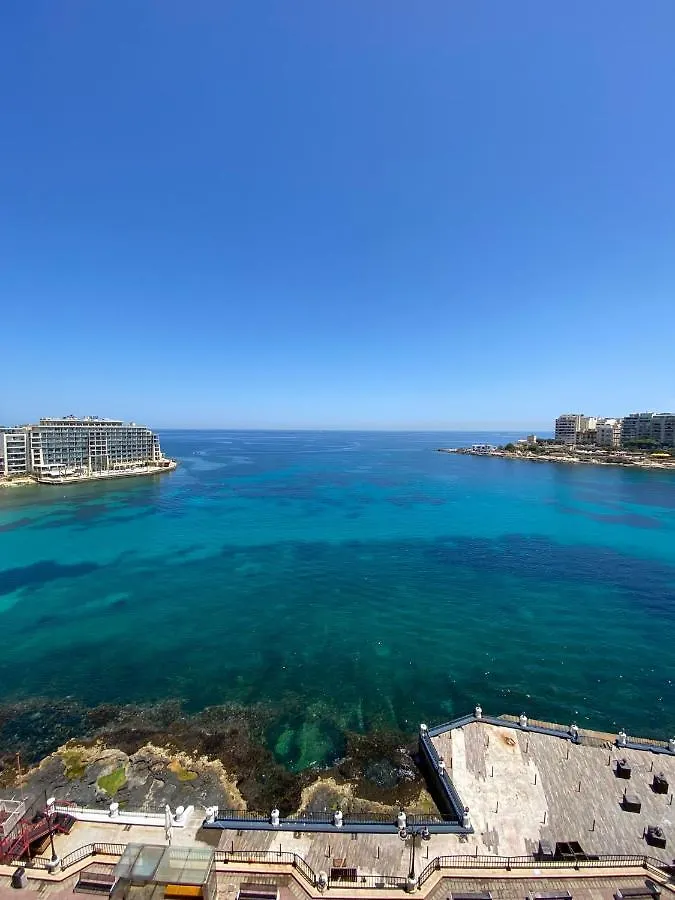 F2 - Lovely Two Bedrooms Flat Sea View, St Julians St. Julian's 0*,